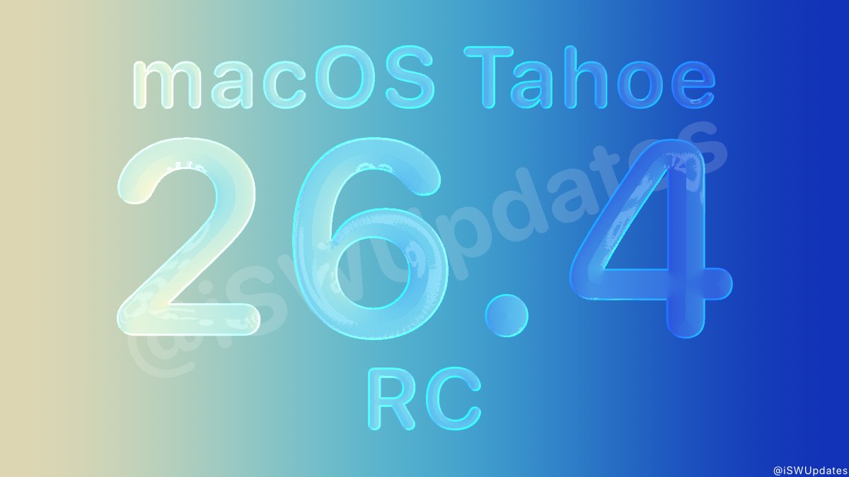 iSoftware Updates tweet media