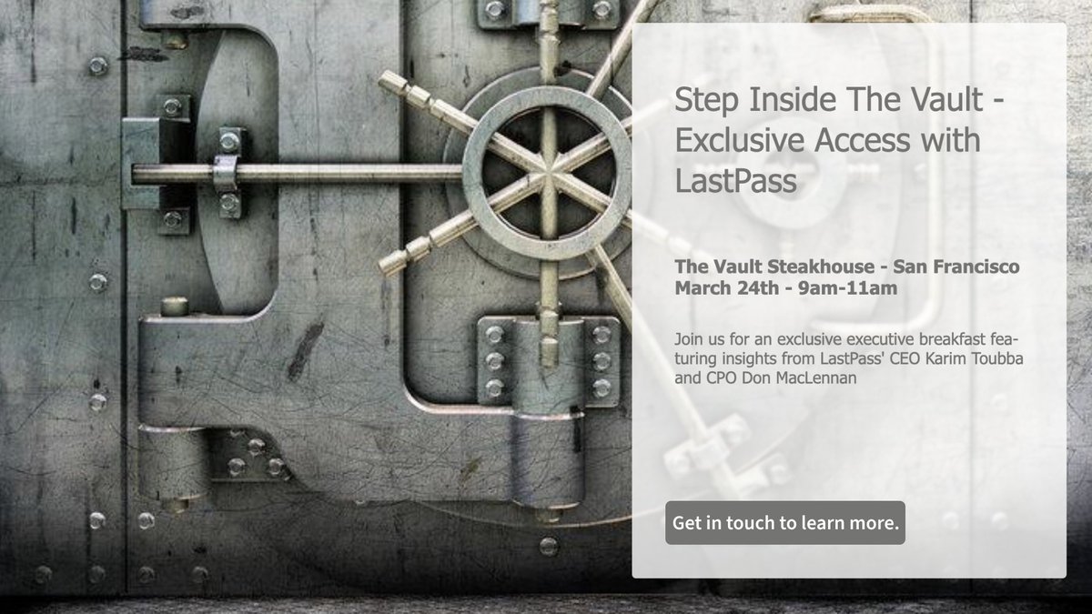 LastPass tweet media