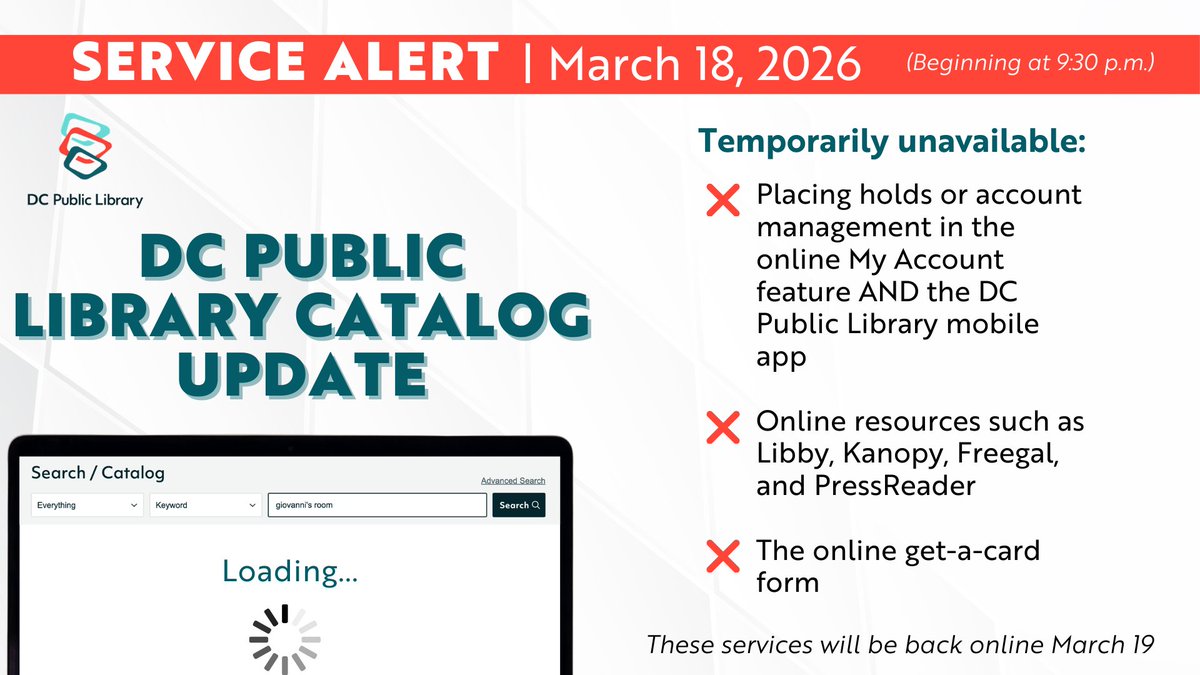 DC Public Library tweet media