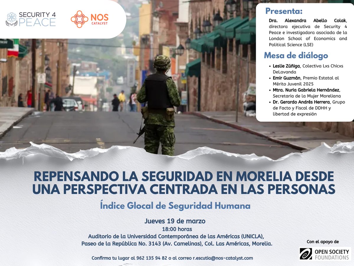 Observatorio Seguridad Humana de Apatzingán tweet media