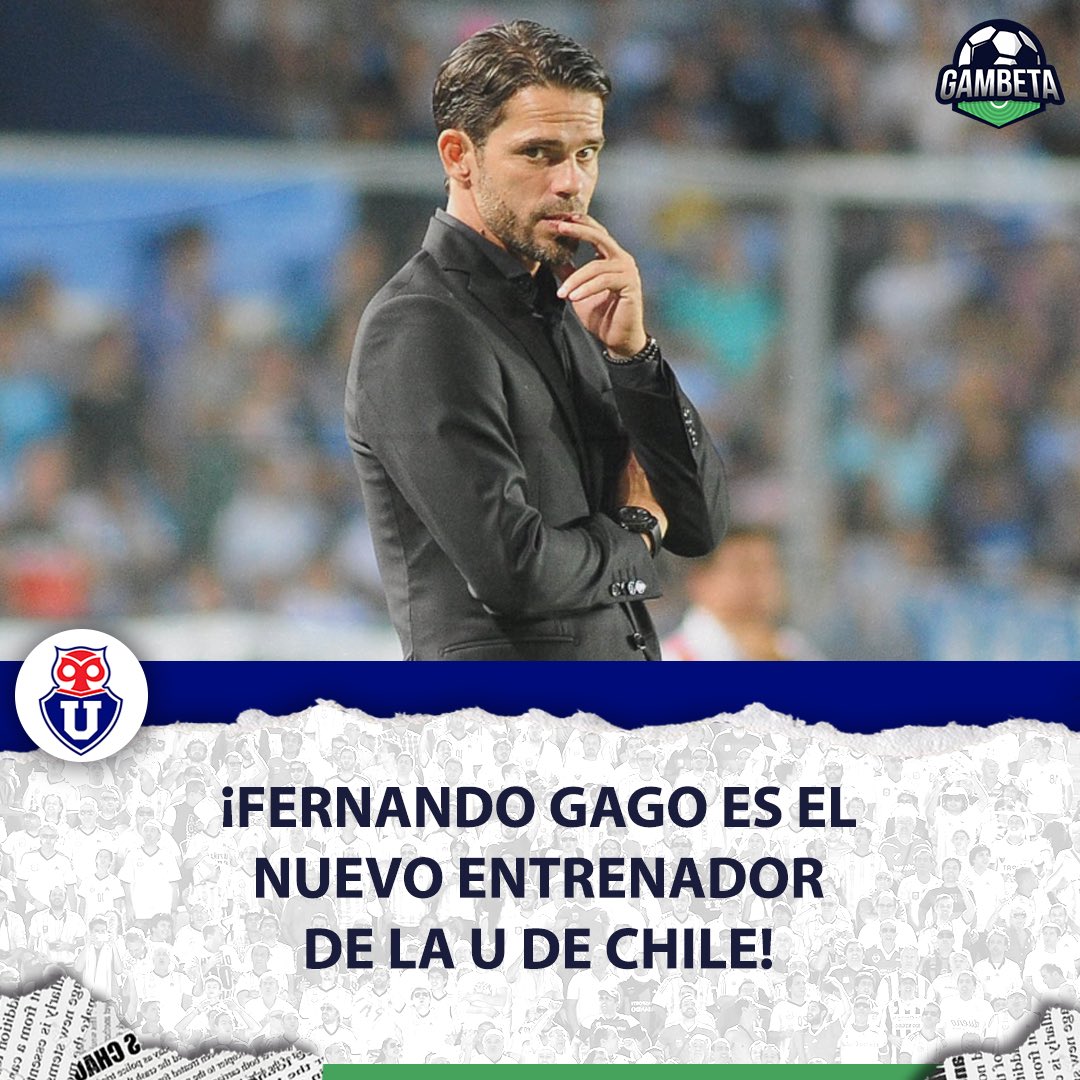 GambetaLP's tweet photo. [#UDeChile🇨🇱] ¡Fernando Gago es nuevo entrenador de la "U"!

📌 Trayectoria cómo DT: 
▶️ #Aldosivi🇦🇷 
▶️ #Racing🇦🇷
▶️ #Chivas🇲🇽
▶️ #Boca🇦🇷
▶️ #Necaxa🇲🇽 https://t.co/0xm3Zow4vu