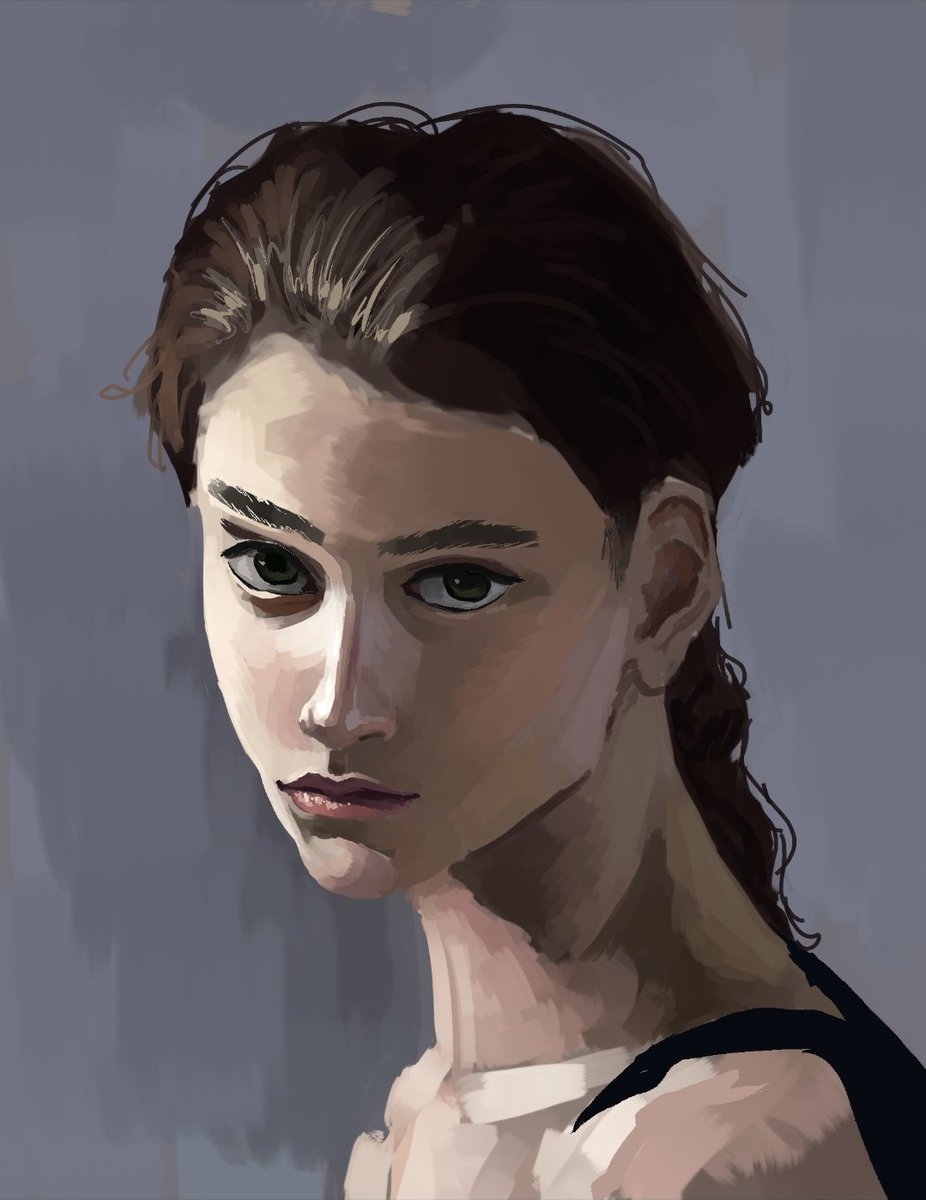 akro_doodls's tweet photo. Daily 1h study No.6!
I always had trouble with painting skin

#art #digitalpainting #dailyart #artist #DailyStudy https://t.co/j20lDyhi58