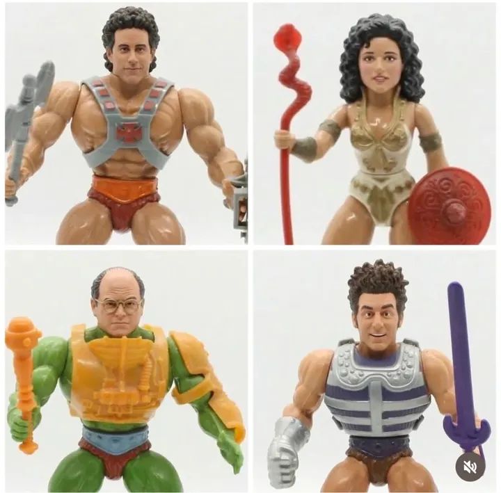 Not sure who made this insane bit of weirdness mixing He-Man with Seinfeld