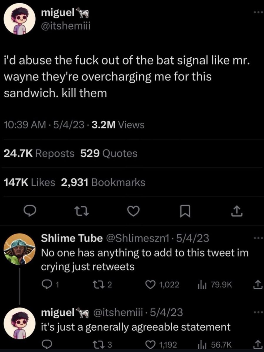 insane internet posts tweet media