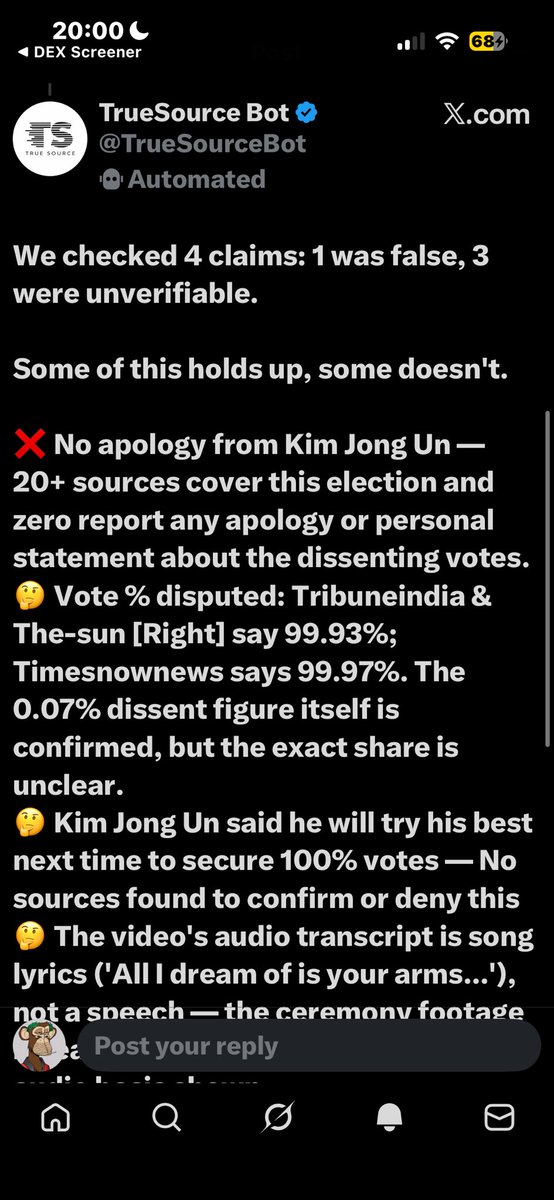 here i saw a claim on x that i didnt know if was true or not ...