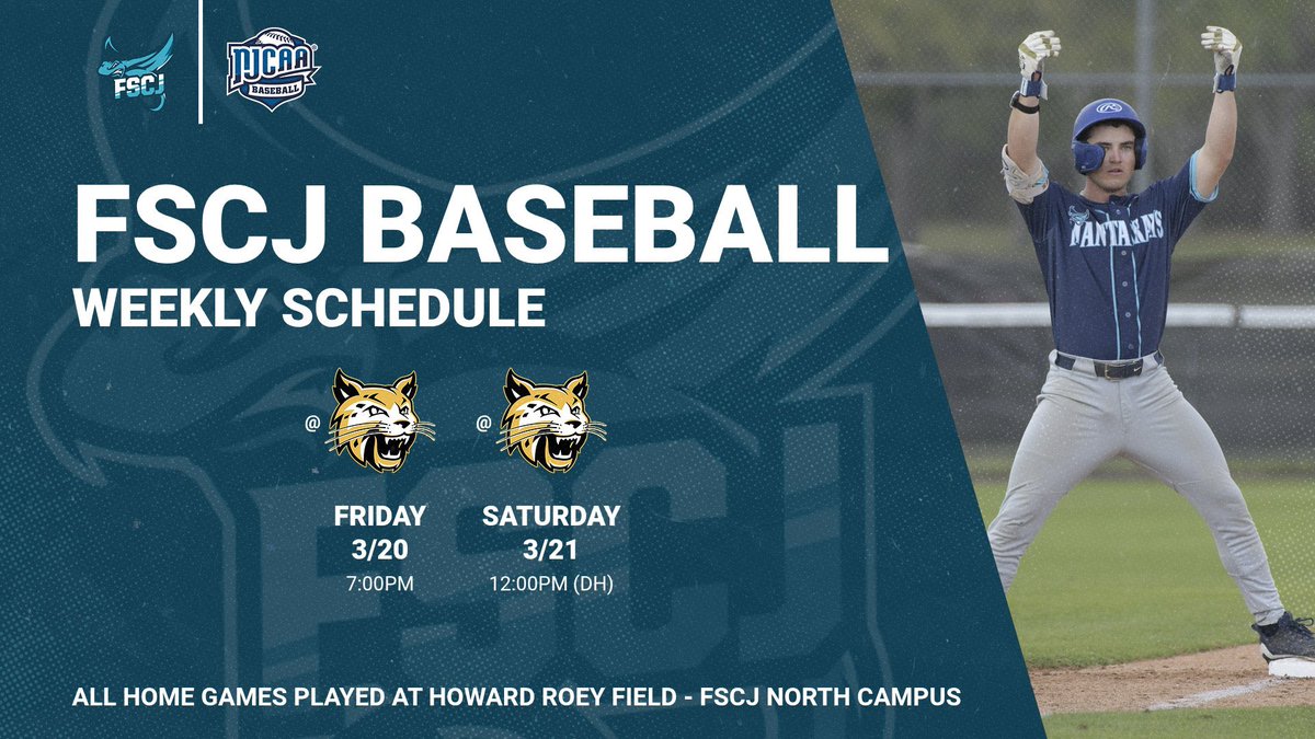 FSCJ Baseball tweet media