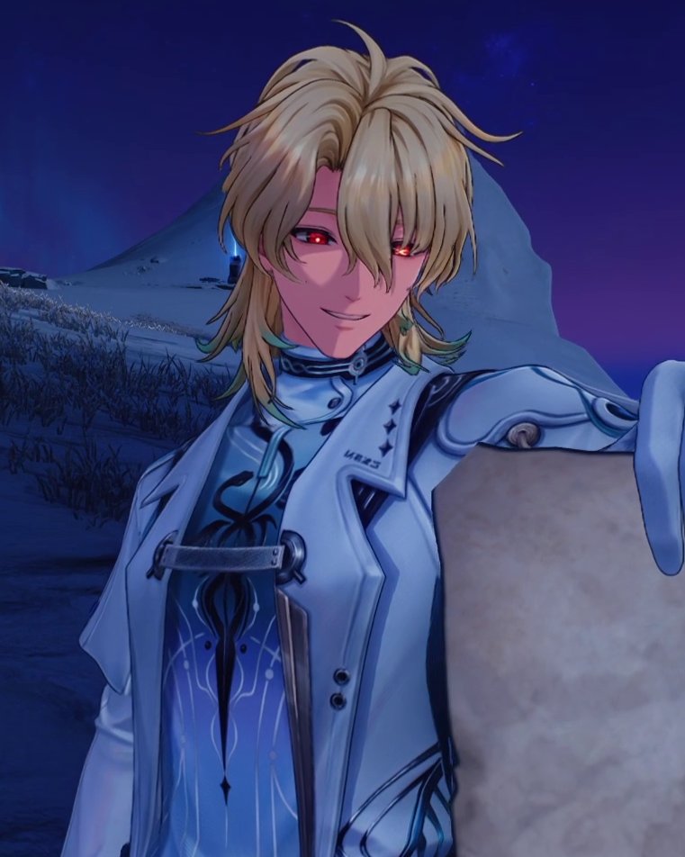 logged in to stare at him till maintenance started