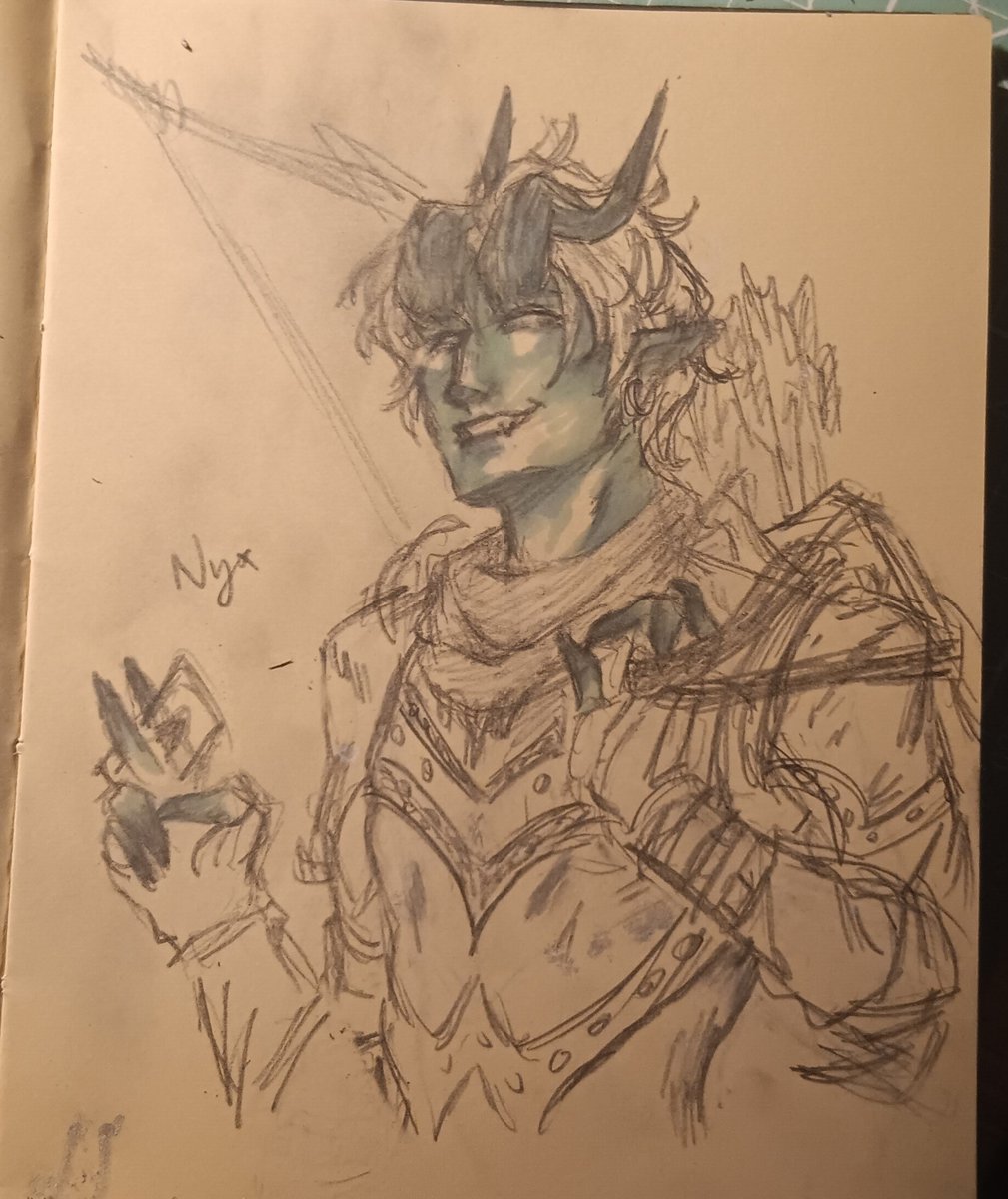 aetrialax's tweet photo. some sketches ive done recently while i wrote a bit more about ocs 

#dnd #tiefling #genasi #elf https://t.co/jWNdwziIDK