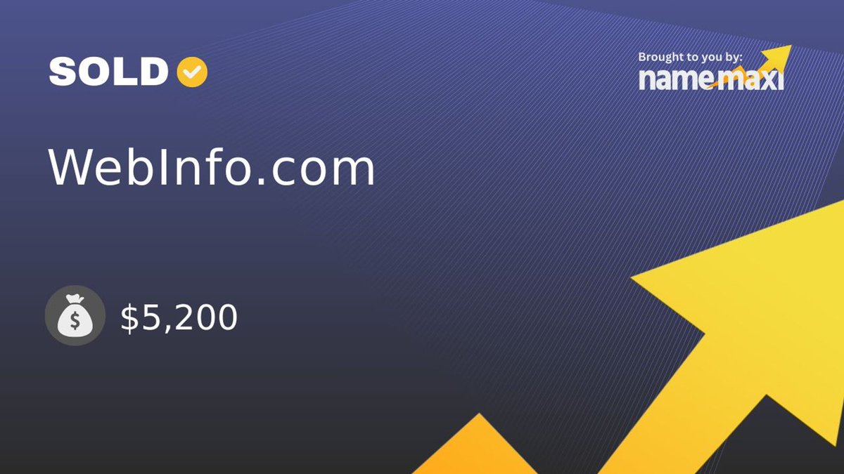 NameMaxi.com 📈 tweet media