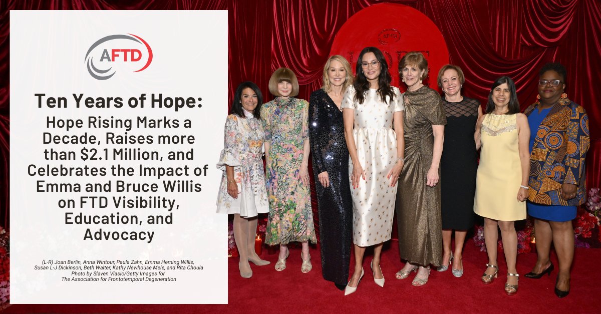 The AFTD tweet media