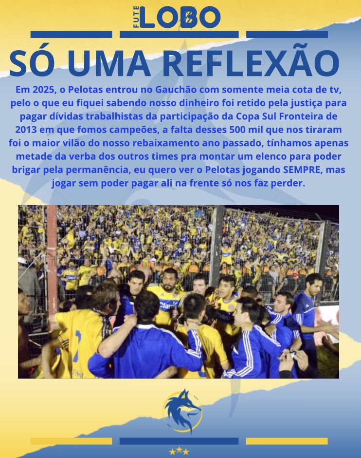 FUTE LOBO tweet media