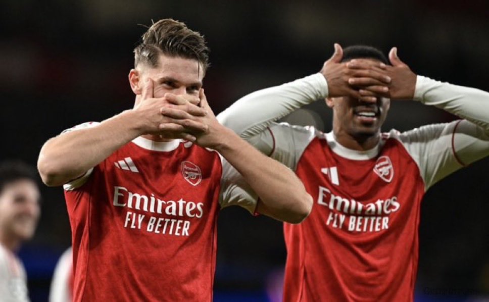 ARSENALish_19's tweet photo. Bremya Leeg fans gotta rely on Arsenal to salvage Ingerlunds rep https://t.co/Njk4iOT8F5