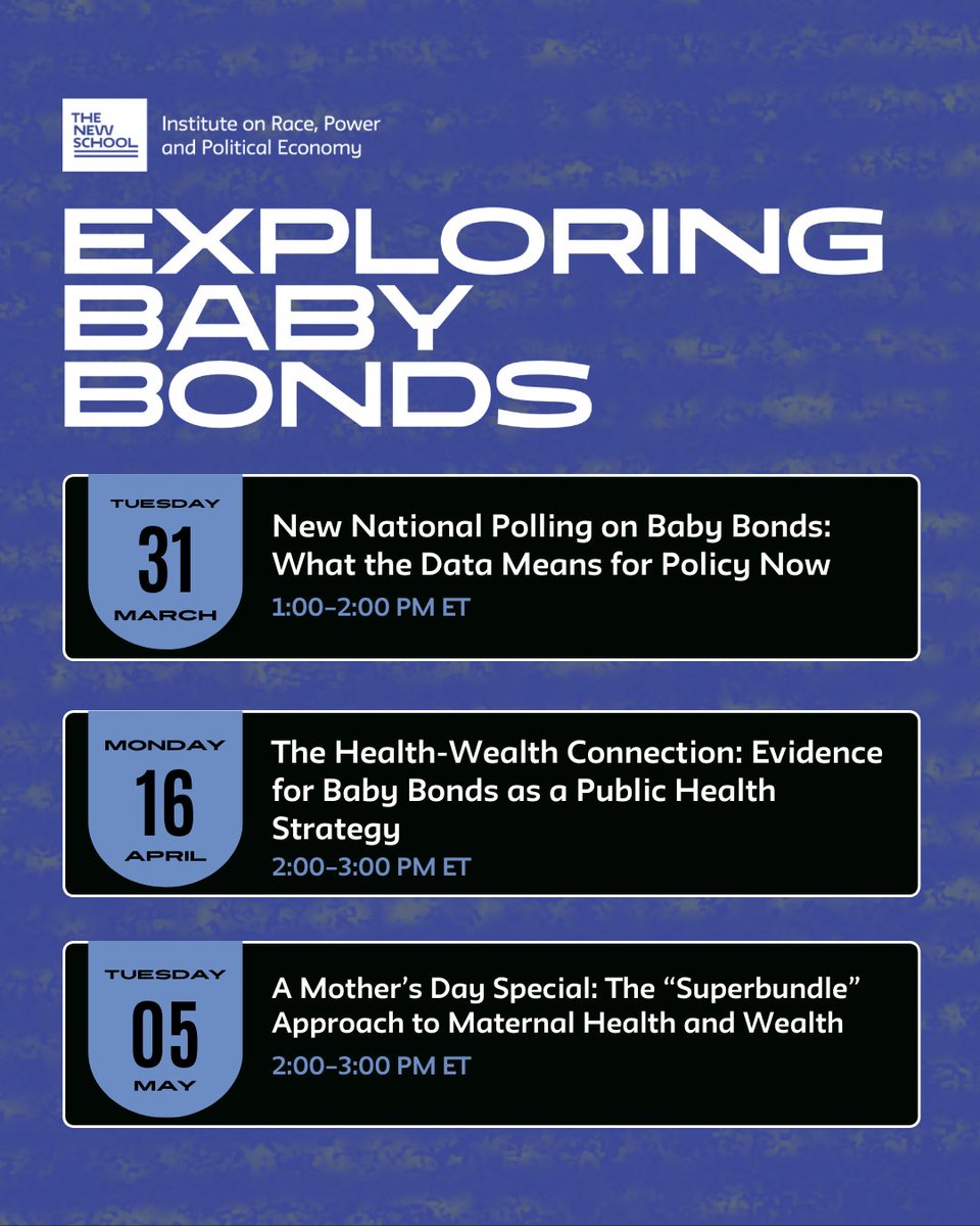 Institute on Race, Power and Political Economy tweet media