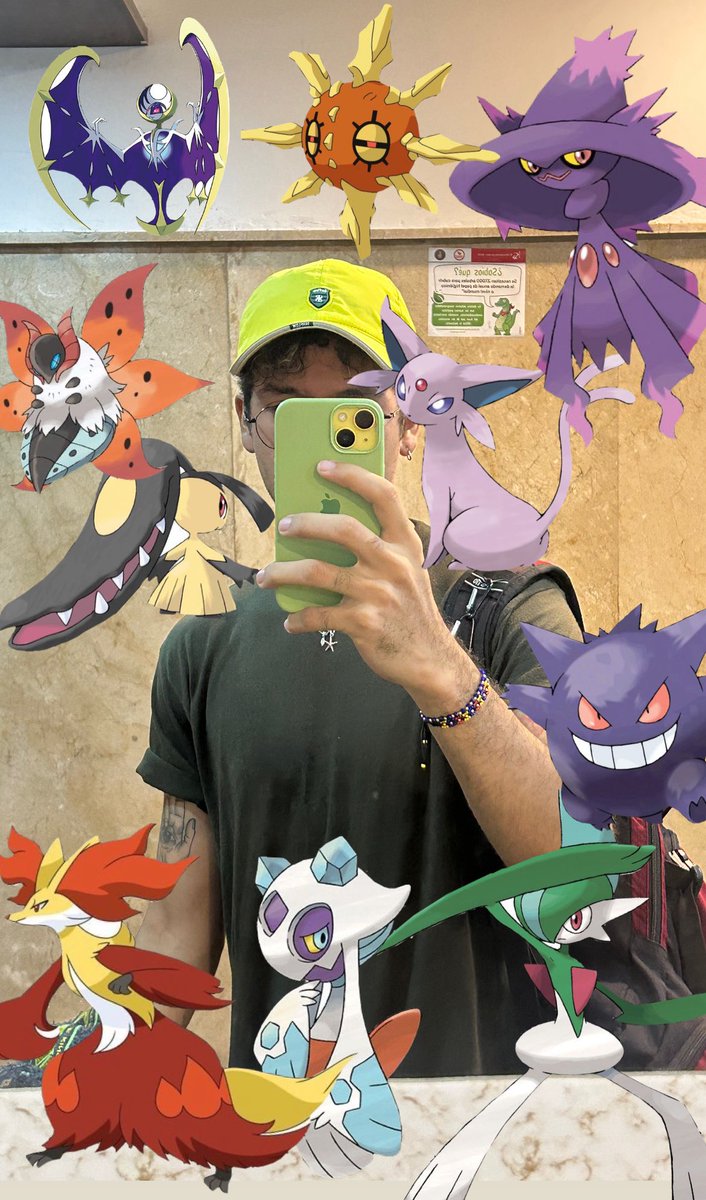 astrothefooll's tweet photo. Me + my 10 fav Pokémon 😛 https://t.co/3HSNs4stNk