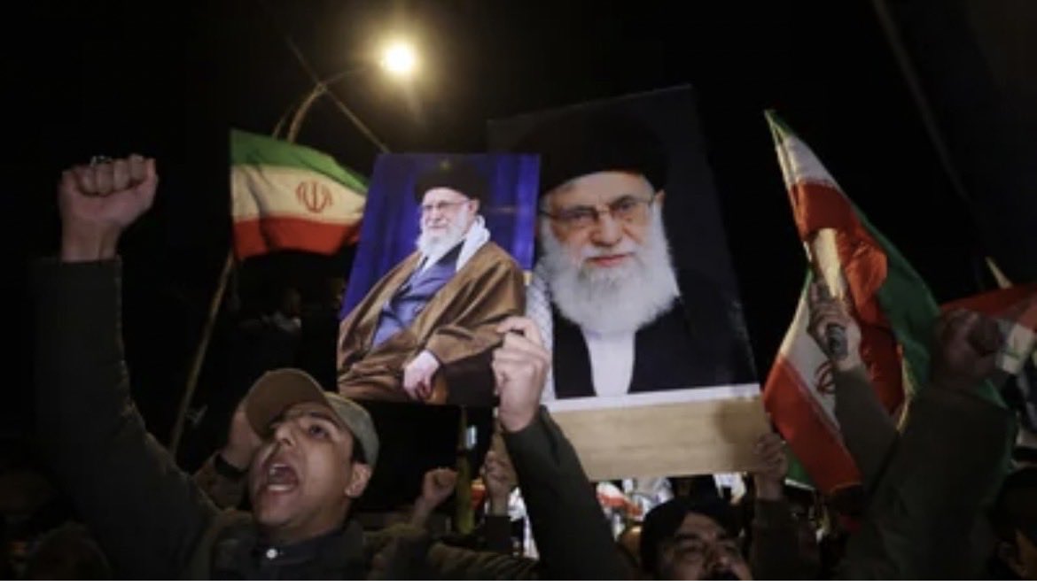 Newton0206's tweet photo. Beyond all bravado and technology, of US and Iran, Iran’s display of people and leaders, coming to streets amid the bombs dropping everywhere, is ultimately very brave and humbling. If you have courage, go to those streets and fight. Man to man. https://t.co/6okBqpnZpU