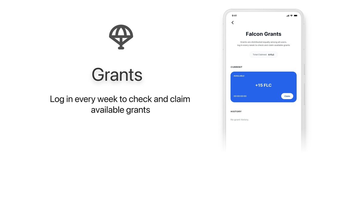 falconmainnet's tweet photo. Discover ways to earn $FLC and more rewards on Falcon            

🔷 Rewards from completing tasks  
🔷 Referrals — invite friends and earn when they join and engage  
🔷 Claim weekly grants
🔷 Vault earning — accumulate value from your holdings and actions  

Explore the app today.