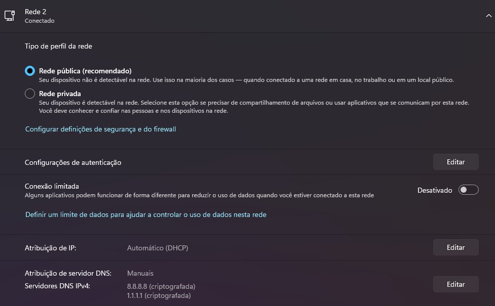 Jousefis's tweet photo. @MainHunter23 @alucard_again clica ali em configuração de rede em internet, depois em ethernet(ou o nome da sua rede)e ali embaixo, tem configuração do DNS (Coloca 1.1.1.1 no primário e 1.0.0.1 no secundário) https://t.co/G0lPVSw5hE