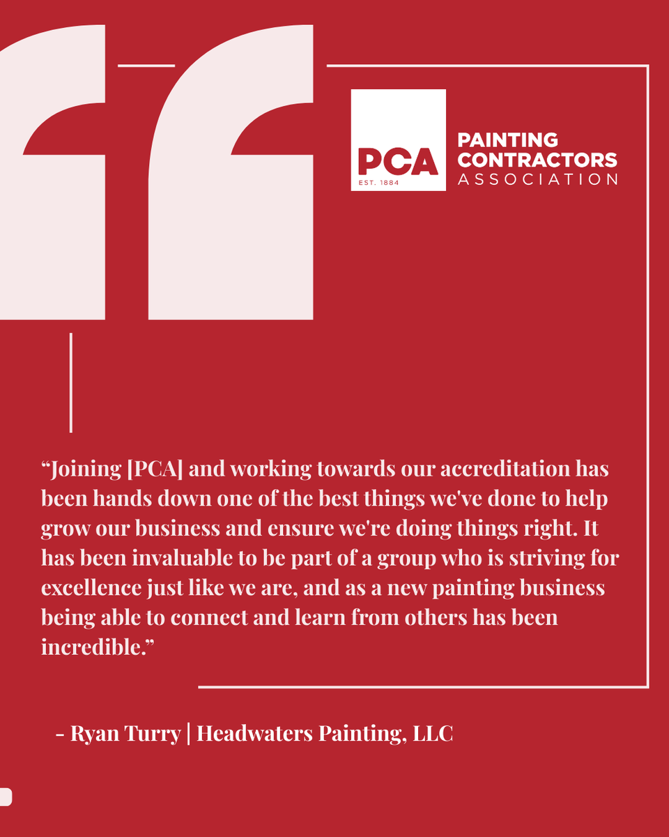 Painting Contractors Association (PCA) tweet media