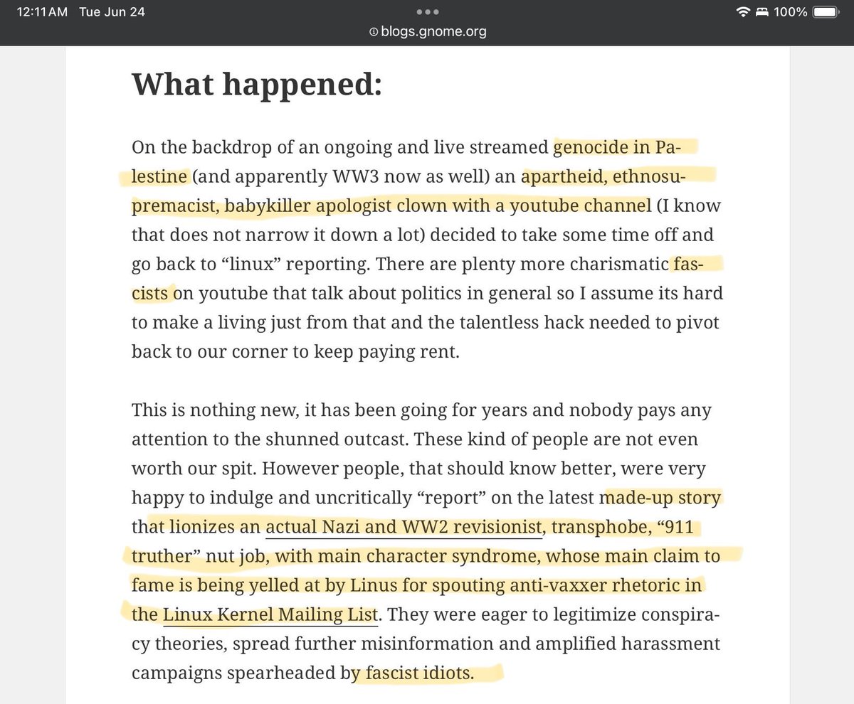 The Lunduke Journal tweet media