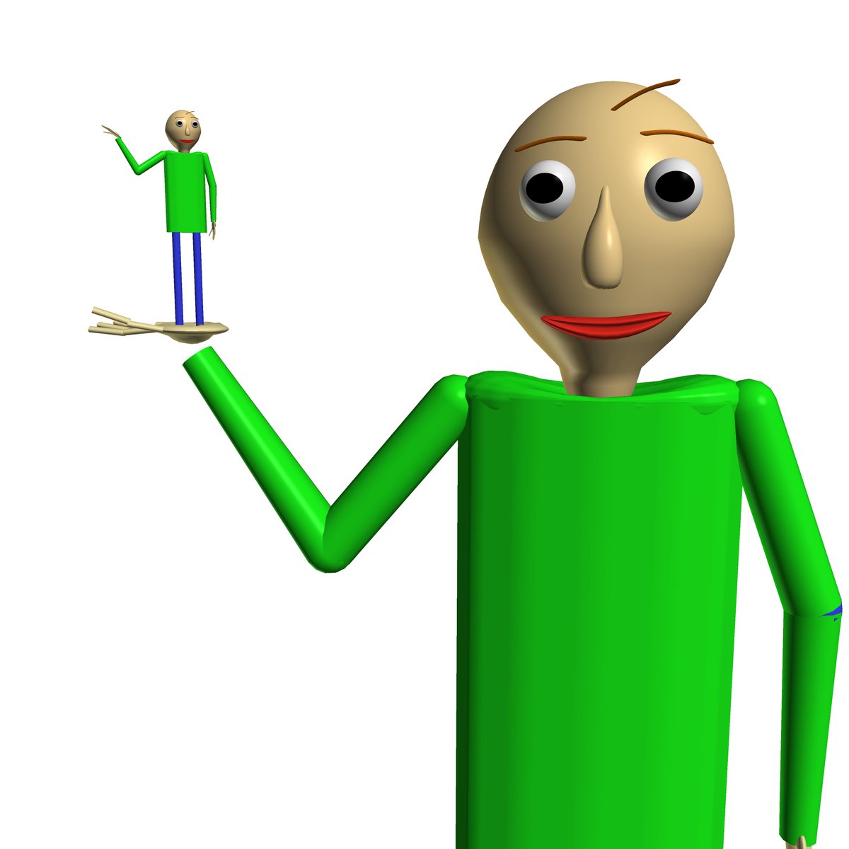 Random Baldi Renders Every OTHER Hour tweet media