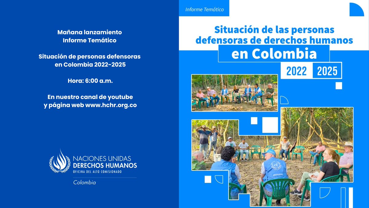 ONU Derechos Humanos Colombia tweet media