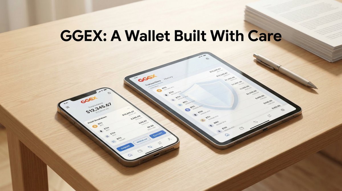 GGEX_Official's tweet photo. Your wallet is where trust either holds or breaks. 🔐

GGEX built its custody architecture around what matters — clear portfolio views, secure deposit flows, and smooth conversions without unnecessary steps. ⚙️

Trust, designed into the interface.

#GGEX #CryptoExchange #Custody https://t.co/dTsxwILorL