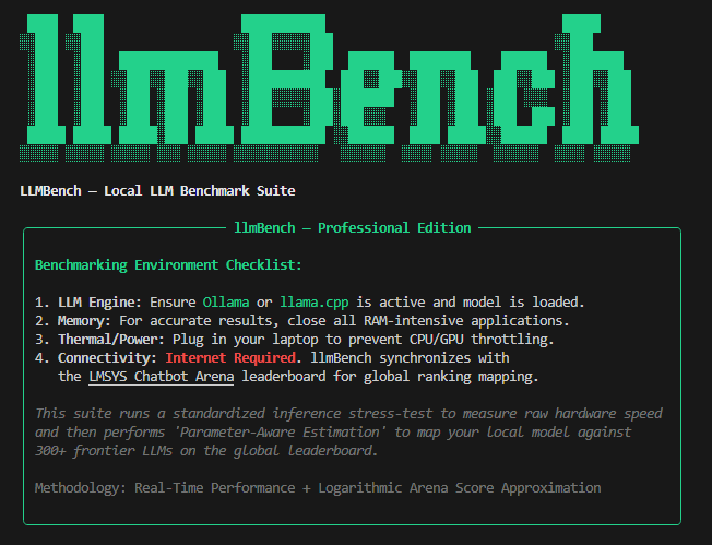 AnkitNayak_dev's tweet photo. Can your rig run local LLMs 

and how does it compare to GPT or Claude? 🤔

There wasn’t a clear answer, 

so I built llmBench 

a more powerful, feature-rich alternative to llmfit for real benchmarking. https://t.co/ks9OenPfnm