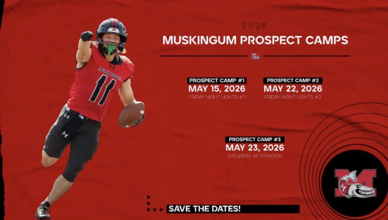 JamariCooper_'s tweet photo. Thank you Muskingum University for the Camp Invitation!! https://t.co/1csBXU1Bdk