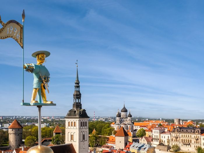AZubowicz59326's tweet photo. Old Thomas  is one of the symbols and guardians of Tallinn. Old Thomas (Estonian: Vana Toomas) on top of the Town Hall tower, the capital of Estonia.Full text: https://t.co/TgJsFTljrv
 #Creativity #Interview #Branding #BrandProtection  Image:Visit Tallinn #MoonPulse #Money #Brand https://t.co/zvOZN5j3e6