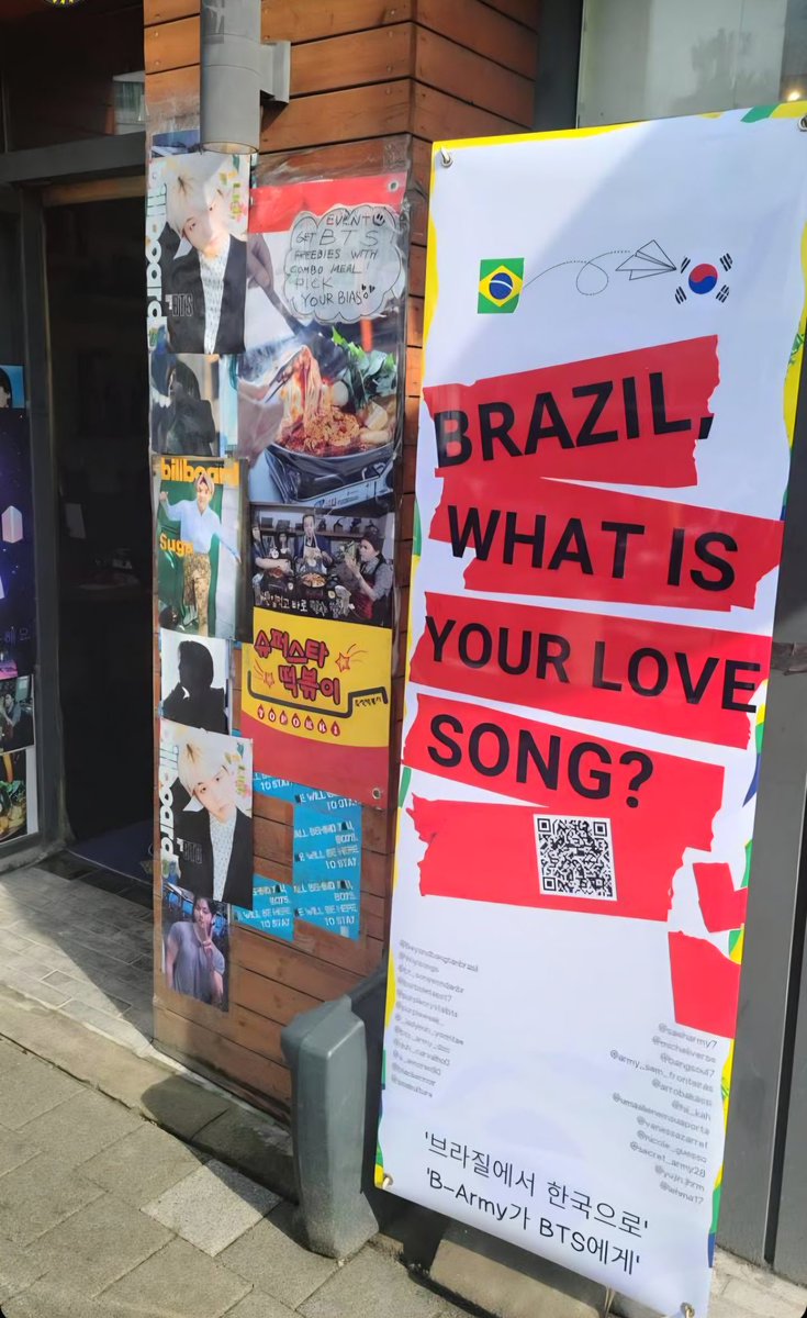 BUTTERFLYPJOT7's tweet photo. Oii armys teve banner do projeto @WIYLSongs  na Coréia sim!! Muito obrigado a todas as fanbase e fc colaboradores que ajudaram nesse projeto um obrigado a @LADYK13062013 que deu a ideia fazer esse banner lindo 💜 https://t.co/MdI7w03nvB