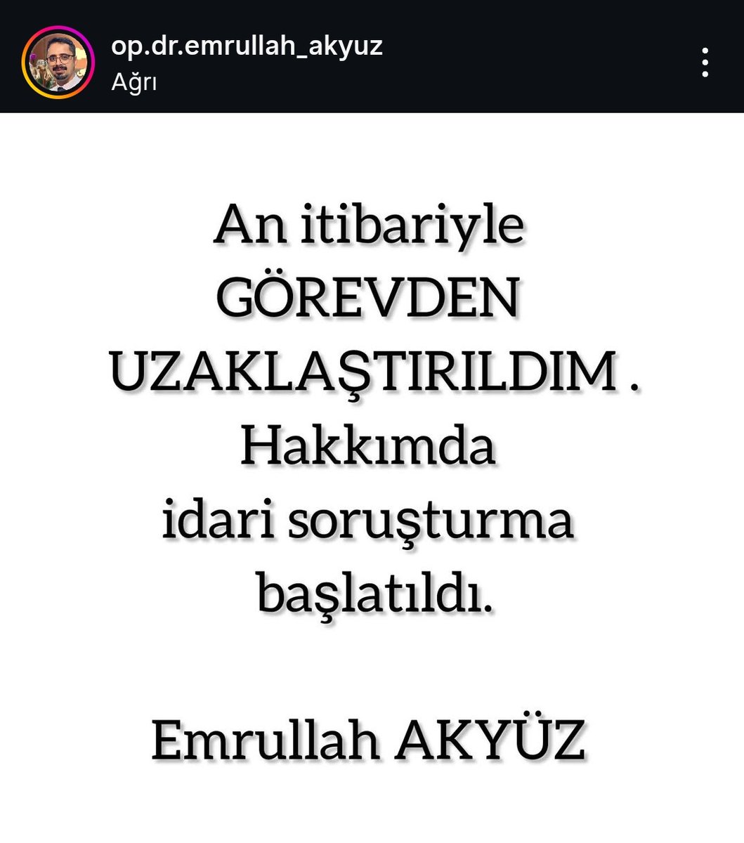 okumusbirisci_'s tweet photo. Doğru söyleyenin dokuz köyden kovulduğu bir ülkede yaşıyoruz. Doktorumuza destek olalım lütfen. 
#emrullahakyüzyalnızdeğildir https://t.co/WWAs2Djq24