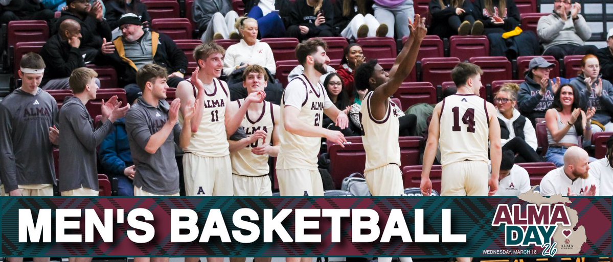 Alma College Men's Basketball tweet media