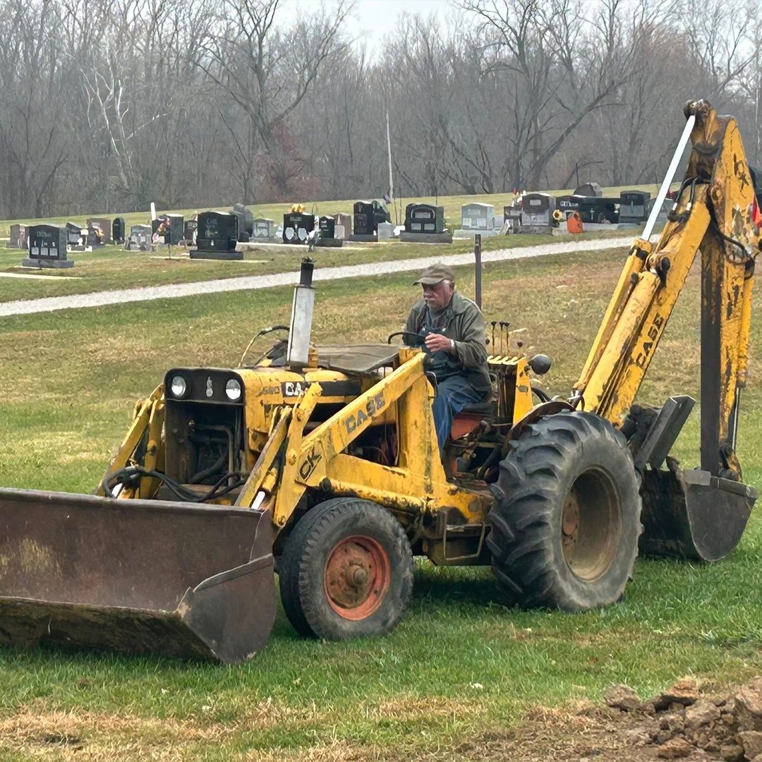 GWR's tweet image. The world’s longest-serving grave digger has finally hung up his shovel after more than 73 years.

Dedicated Allen McCloskey (USA) first entered the record books in 2021 when he’d earned the title for longest career as a grave digger with a total of 68 years 191 days.

Now at the