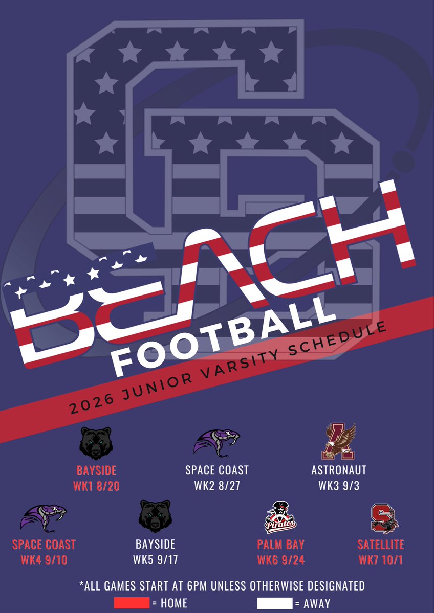 Cocoa Beach High Football tweet media