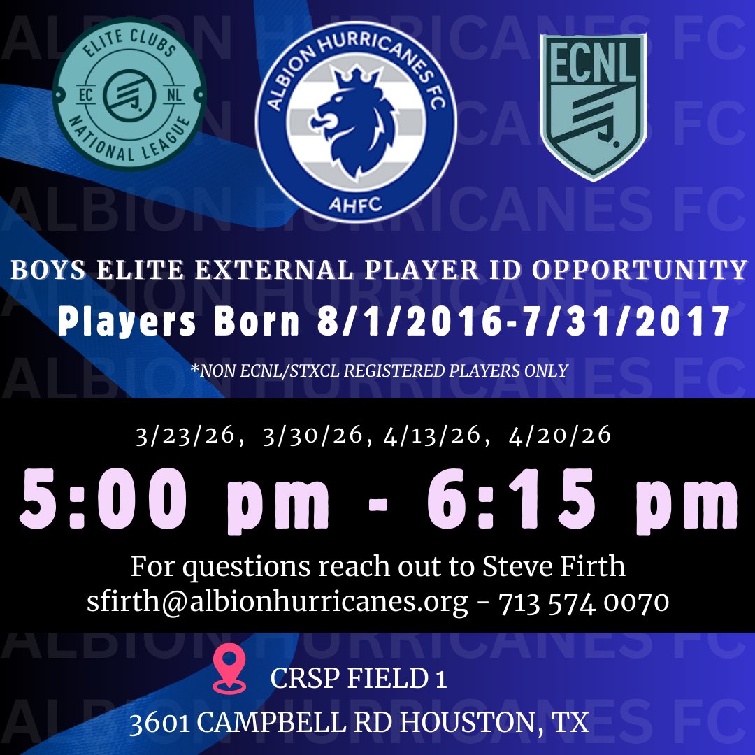 Albion Hurricanes FC tweet media