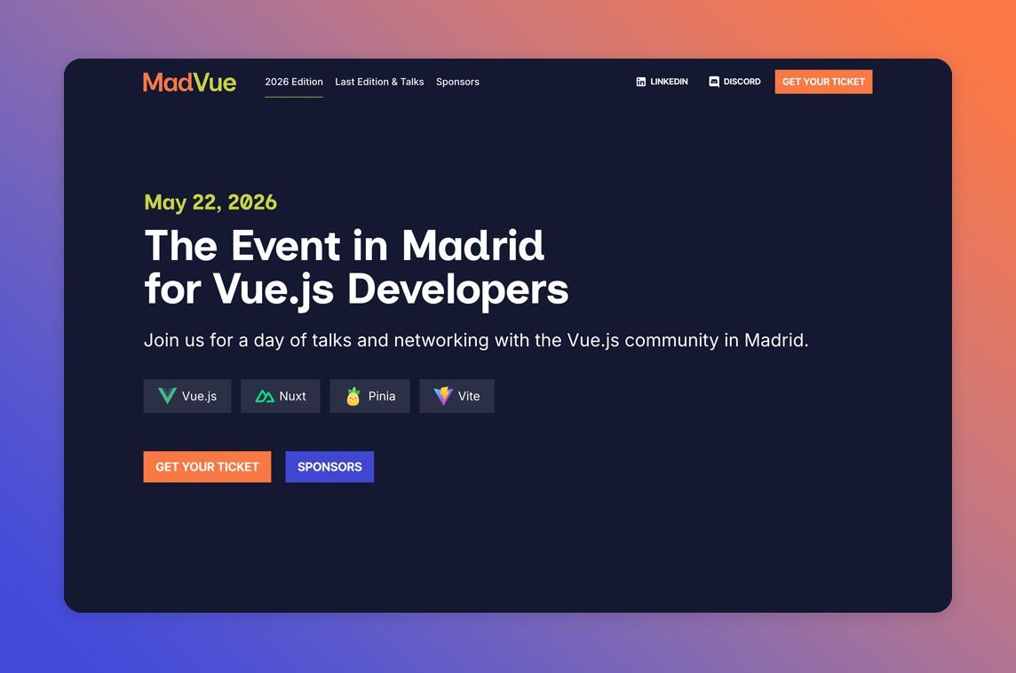 MadeWithVueJS tweet media