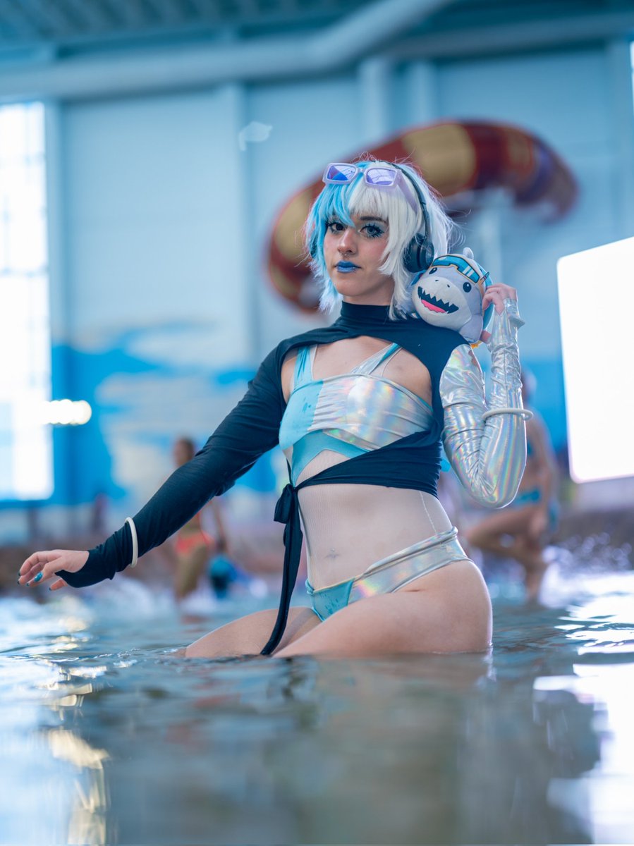 nya_nad's tweet photo. Even a girl with ice powers like me can’t resist a day of fun in the sun~ ❄️☀️

📸 sonnesop on IG
#MarvelRivals #LunaSnow https://t.co/2Tz5nVp5To
