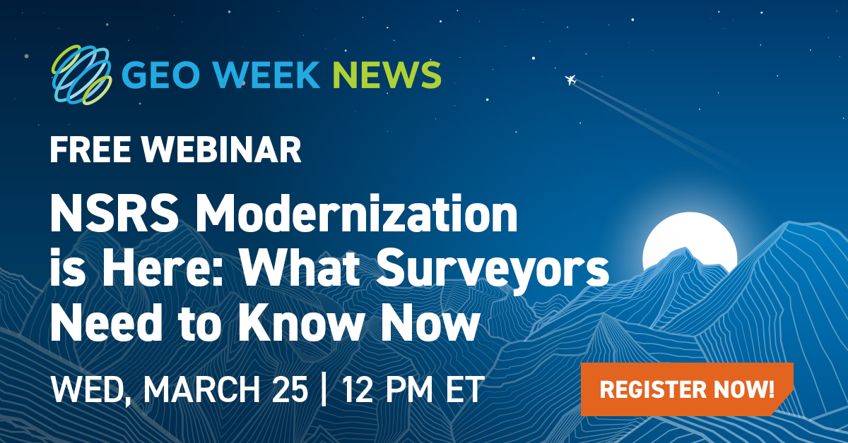 Geo Week News tweet media