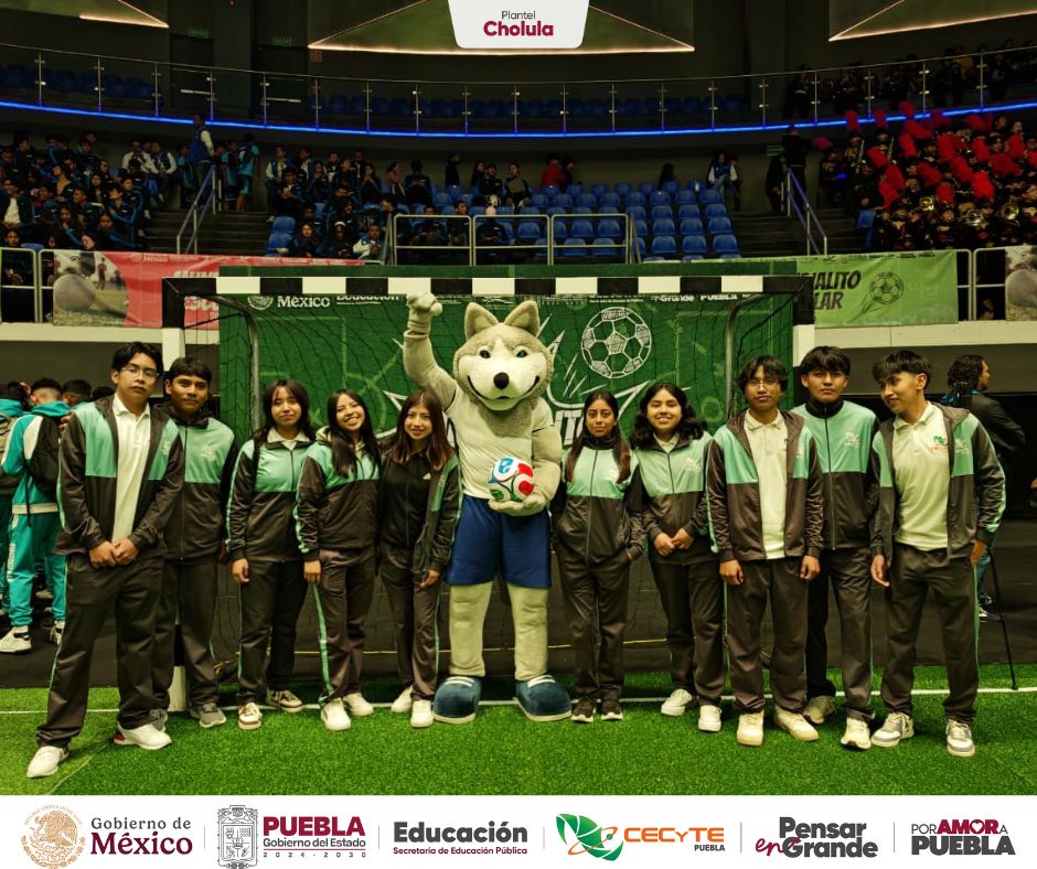 ⚽✨ Se llevó a cabo la inauguración de la Copa Escolar de Fútbol Edición Especial en la Arena BUAP, dando inicio a una jornada de talento, disciplina y espíritu deportivo.
🏆 ¡Éxito a todas y todos los participantes!
#CECyTEPuebla #PensarEnGrande #HazloEnGrande #PorAmorAPuebla