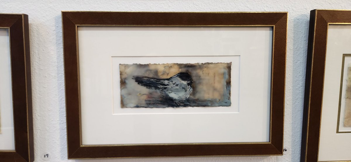 Gallery4Fargo's tweet image. You're invited this Saturday for an artist reception and talk from 2-4 with Karena about her encaustic process.

Karena Ness is a self-described “Artist in the Company of Birds.”

WHO: Karena Ness

#karenaness #encaustic #artistdemo #fineart #NorthDakota