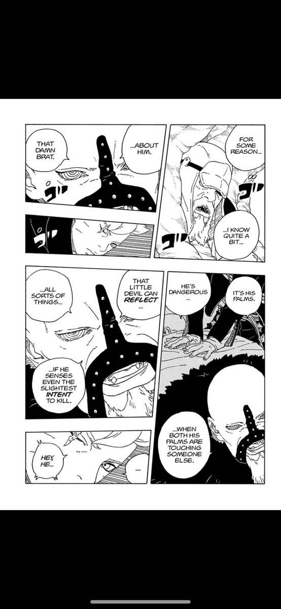 So Daemon Can only reflects attacks when he’s touching someone