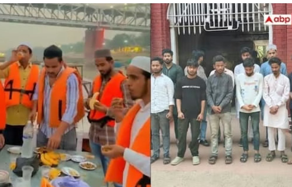 AnilYadavINC_'s tweet photo. इस सन्नाटे के बीच मेरा बोलना शायद आपको नागवार लगेगा। पर वाराणसी में क्रूज पर इफ़्तारी कर रहे लोगों की गिरफ़्तारी न सिर्फ़ ग़लत है, बल्कि संवैधानिक तौर पर भी ग़लत है।

गढ़मुक्तेश्वर से लेकर मांझी घाट, बलिया तक गंगा की दुर्दशा हमने देखी है। बड़े कारखानों का मलबा, गंदे नाले, शहरों का कचरा जानबूझकर गंगा में फेंका जाता है। शव भी प्रवाहित किए जाते हैं। लेकिन ज्यादातर लोगों को यह बुरा नहीं लगा, आवाज़ें नहीं उठीं।

लेकिन कुछ लोगों ने क्रूज पर इफ़्तारी कर ली तो उन्हें जेल भेज दिया गया। सोशल मीडिया और चैनलों पर हाहाकार मच गया।

यह ग़ैर-संवैधानिक है। भारत में संविधान है, देश उसी से चलेगा। याद रखिए, जिन्हें गंगा के बीच इफ़्तारी से दिक़्क़त है, उन्हें दलितों-पिछड़ों के स्कूल जाने और नौकरियों में आने से भी दिक़्क़त रही है। यह मनुवादी लोग हैं, और इन्हीं की सत्ता है। जो सांप्रदायिक है, वही मनुवादी है।