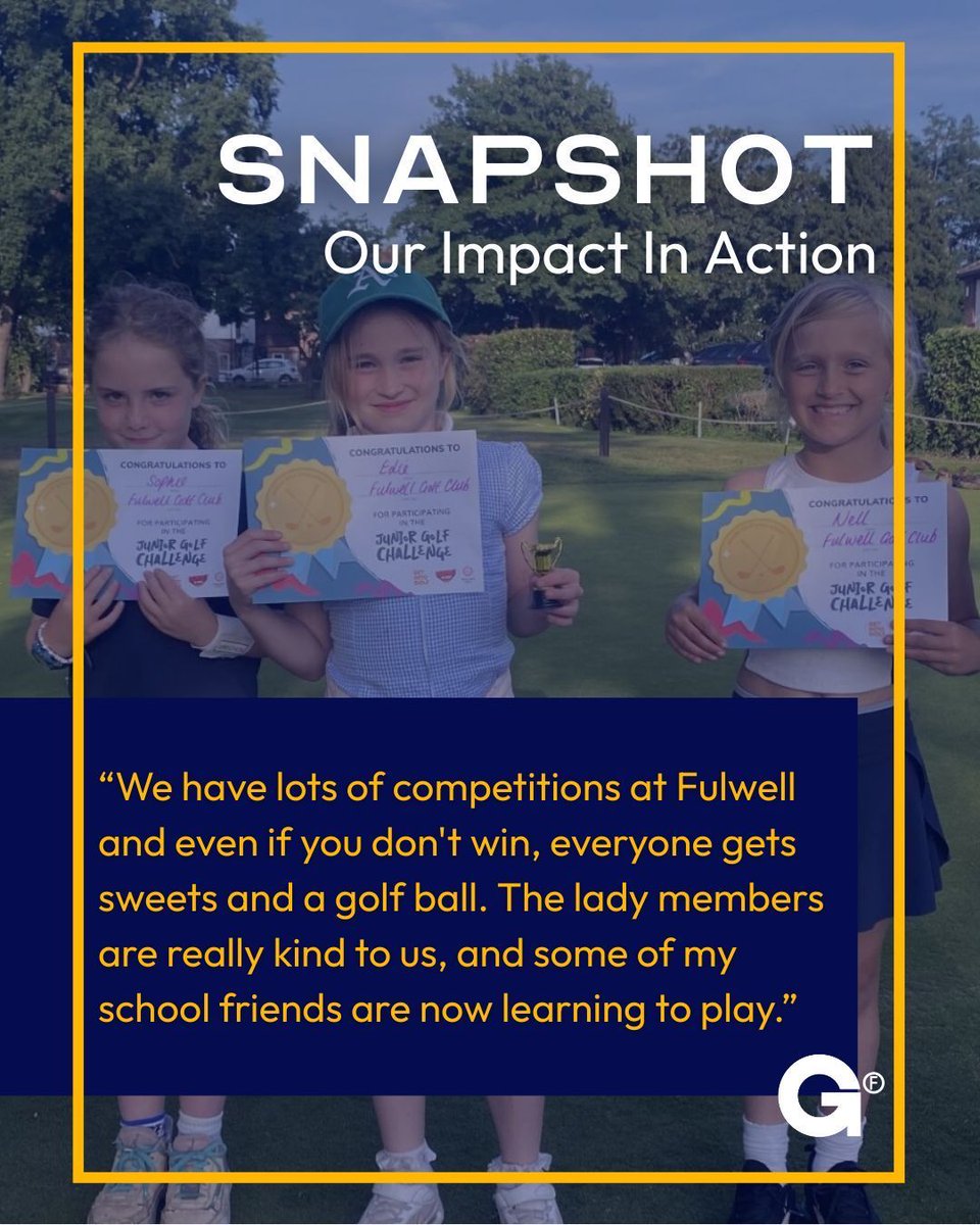 Golf Foundation tweet media