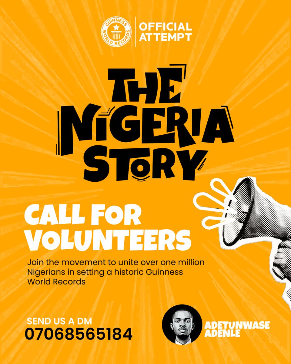 Animationhub360's tweet photo. This started with a feeling…

🇳🇬 The Nigeria Story is here.
🎬 The largest collaborative animation project
🌍 Breaking boundaries. Uniting a nation

Join the journey.
https://t.co/7HCHC5DzsR
09065358572 https://t.co/9nTNPkqeUy