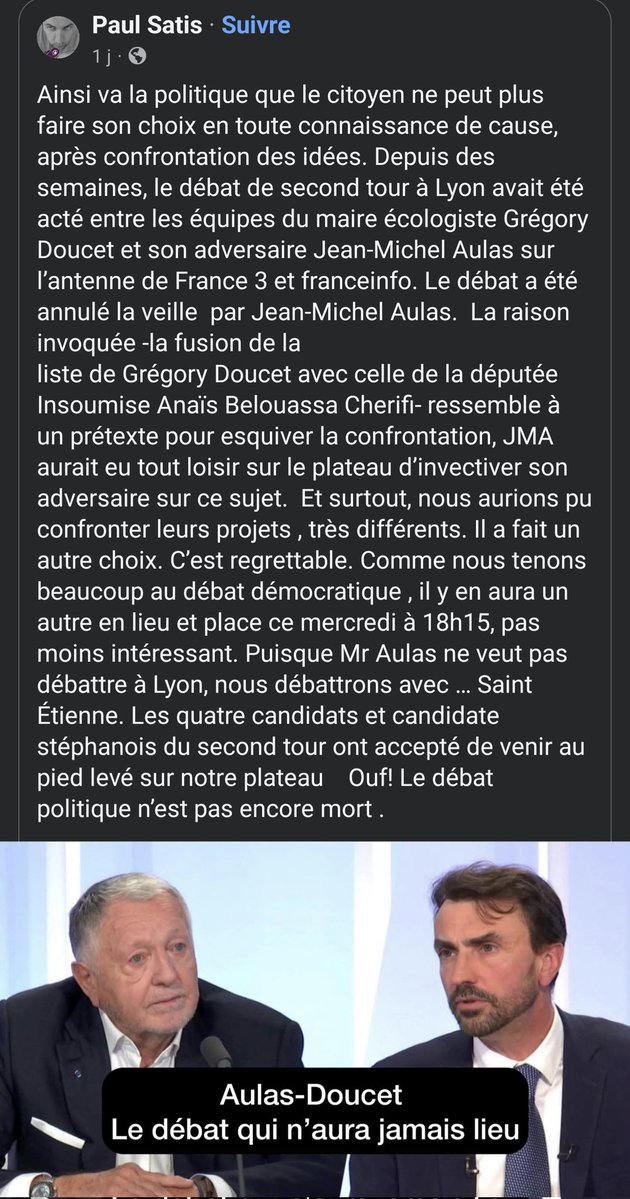 Lyon-Métropole 2026 tweet media