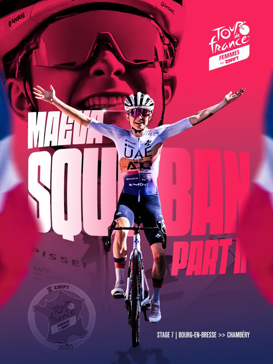 Le Tour de France Femmes avec Zwift tweet media