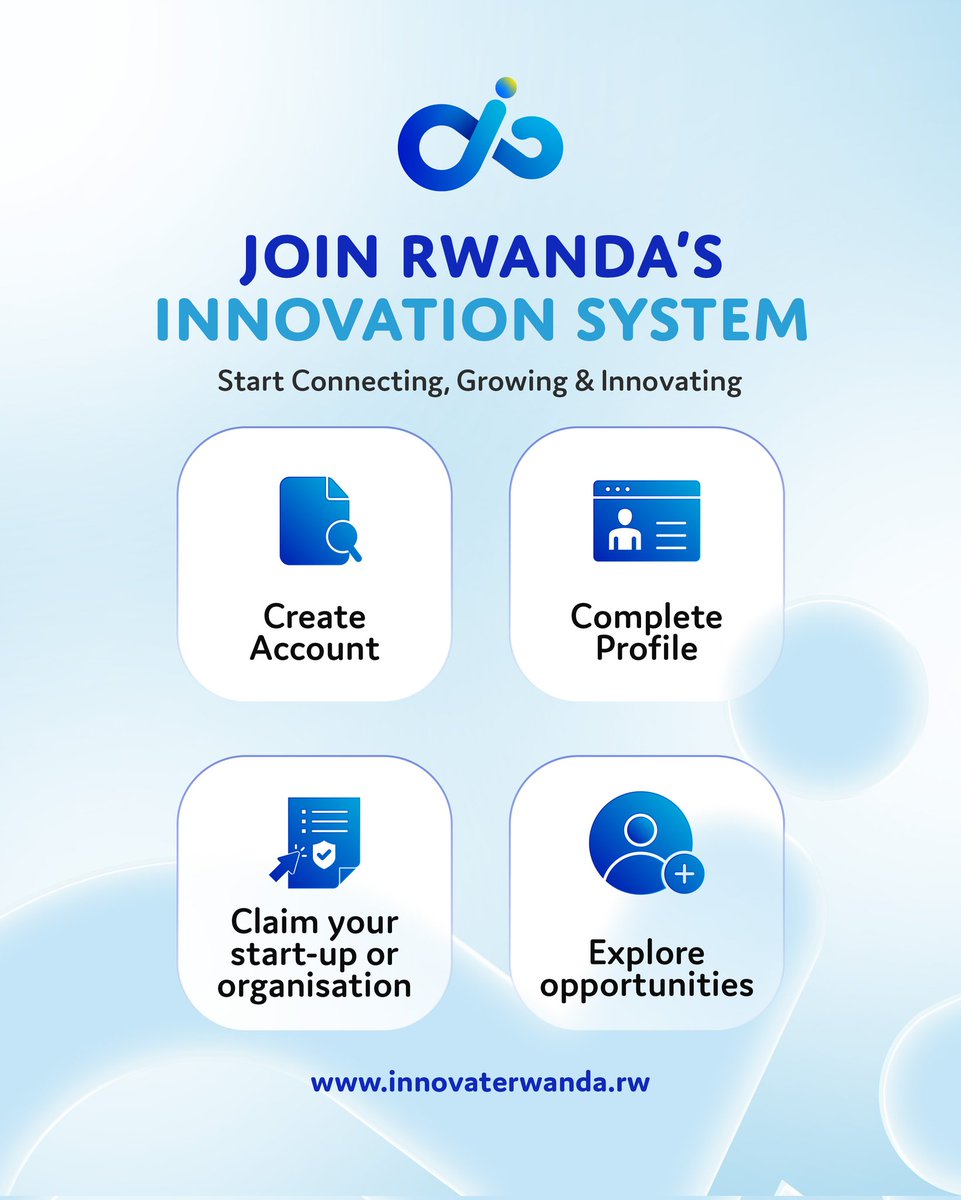 Is your firm or organization already listed on Innovate Rwanda but still unclaimed?

Sign up today at innovaterwanda.rw⁠ to claim, update, and take control of your profile.

#InnovateRwanda #InnovationEcosystem #StartupRwanda