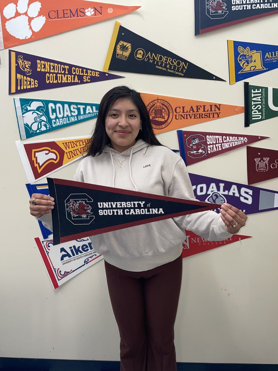 Abi &amp; Brisia <a href="/RNECavaliers/">Richland Northeast HS</a> are celebrating their <a href="/UofSC/">University of South Carolina</a> acceptances together! Abi will attend the Darla Moore School of Business, and Brisia plans to study Nursing. Congratulations to these #PurposeDrivenFutureReady friends!