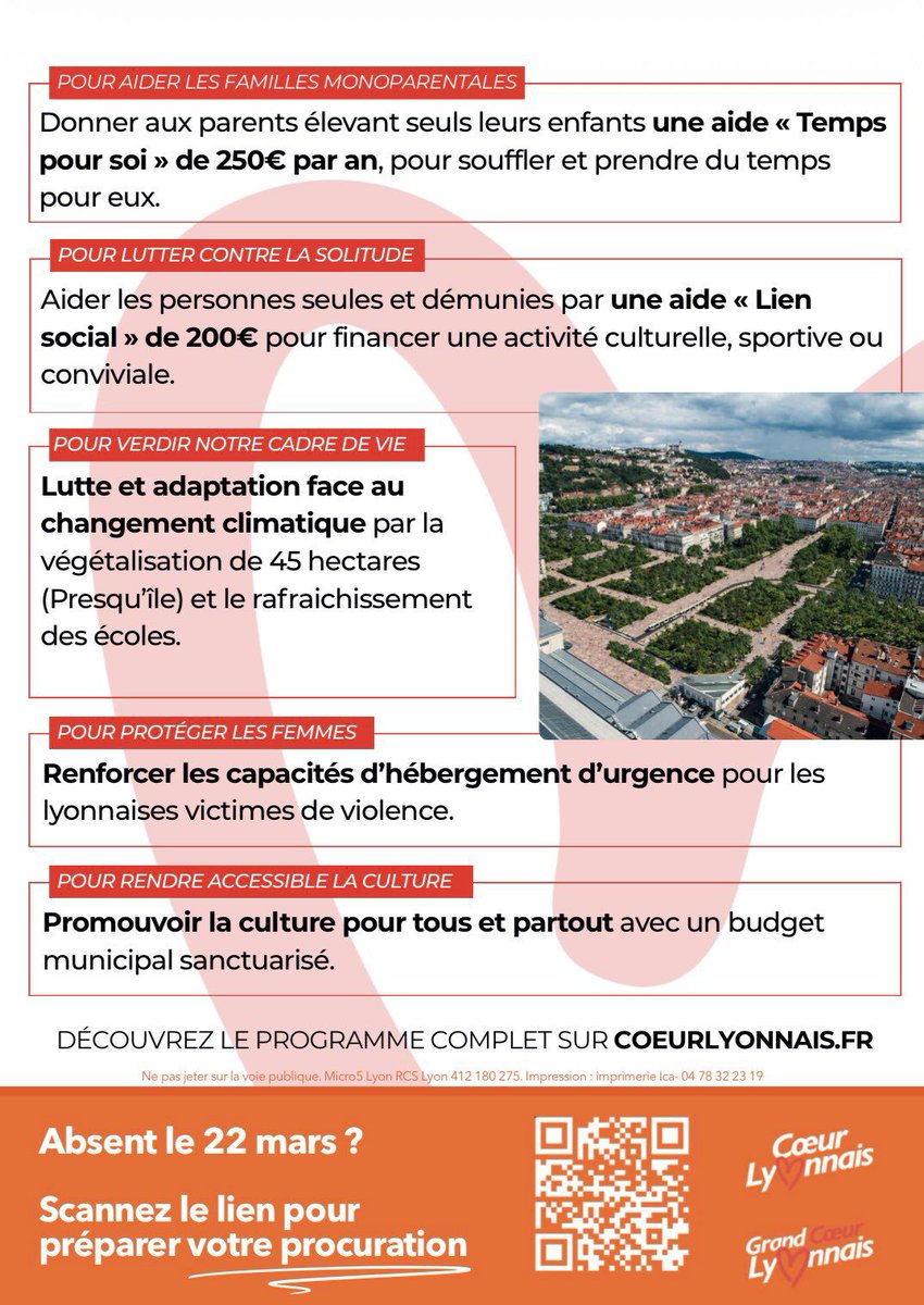 Dans cet entre-deux tours les équipes <a href="/Coeur_Lyonnais_/">Coeur Lyonnais</a> de <a href="/JM_Aulas/">Jean-Michel AULAS</a> viennent à votre rencontre, multipliant les porte-à-porte et les actions de proximité, pour vous présenter quelques-unes des mesures qu’ils entendent mettre en oeuvre pour faciliter votre quotidien et dialoguer.