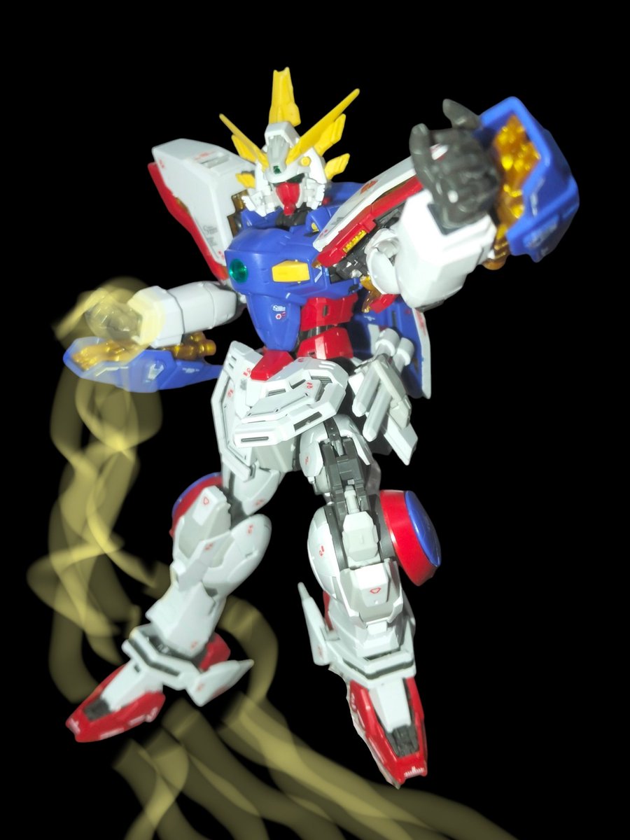 Helen123490's tweet image. RGシャイニングガンダム、HG1/100(1994年)の箱絵のポーズ
#機動武闘伝Gガンダム #シャイニングガンダム #Realgrade #ガンプラ